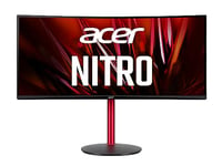 Acer Nitro XZ342CUPbmiiphfx 34-inch Gaming Monitor - VA Panel, 3440 x 1440, 5ms, 165Hz, FreeSync Premium, HDR 400, DP, HMDI, Height Adjustable