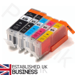 Ink Cartridges for Canon Pixma MG7750 MG7751 MG7752 MG7753 Multipack Set of 5