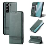 Smidigt AZNS Plånboksfodral - Samsung Galaxy S22 Plus Mörkgrön