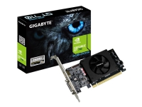 Gigabyte GV-N710D5-2GL, GeForce GT 710, 2 GB, GDDR5, 64 bittiä, 4096 x 2160 pikseliä, PCI Express x8 2.0