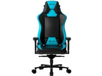 Lorgar Base 311, Gaming chair, PU eco-leather, 1.8 mm metal frame, multiblock mechanism, 4D armrests, 5 Star aluminium base, Class-4 gas lift, 75mm PU casters, Black + blue