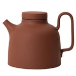 Design House Stockholm - Sand Secrets Tea Pot / Red Clay - Tekannor - Naturmaterial