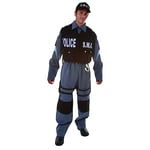 Dress Up America Adulte Deluxe S.W.A.T; Costume d’agent de police
