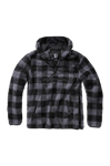 Brandit Teddyfleece Worker Pullover Svart-Grå""