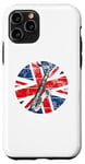 iPhone 11 Pro Saxophone UK Flag Saxophonist Sax Player British Musician Case