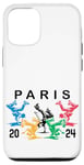 Coque pour iPhone 14 Pro Paris France Breakdance
