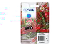 Epson 503 Singlepack - cyan - original - bläckpatron