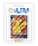 Pikachu V 157/172 Full Art - Ultraboost X Epée et Bouclier 9 - Stars Étincelantes - Coffret de 10 Cartes Pokémon Françaises