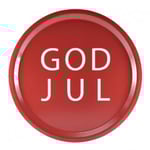 Bricka god jul, rund