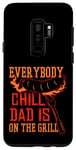 Galaxy S9+ Grill Cooking Chef Dad Funny Grilling Lover Design Case