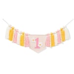 62 Inch Colorful Tassel Banner Pink Baby High Chair Pull The Flag  Home