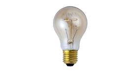 60W ES E27 Carbon Imitation Deco Filament GLS Light Bulb Vintage Retro-Pack of 2