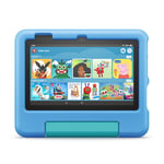 All-new Fire 7 Kids tablet | 7" display, ages 3–7, 16 GB, Blue