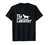 The Labfather Labrador Retriever Dad Father Father's Day T-Shirt