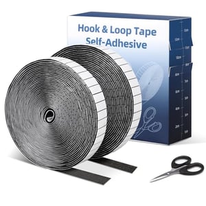 10 Scratchs Double Face Extra Fort - Ronds 5cm, Adhésif Réutilisable 3M | Pour Bricolage, Cadres Photos, Décoration Intérieure