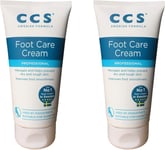 CCS Swedish Foot Cream Tube 175ml (Pack of 2)