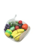 Mixed Fruit In Net Toys Toy Kitchen & Accessories Toy Food & Cakes Multi/patterned Magni Toys