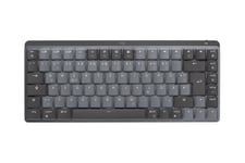 Logitech Master Series MX Mechanical Mini - tangentbord - QWERTZ - tysk - grafit Inmatningsenhet