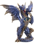 Sapphire Orb Guard - Blue Dragon Figur 21,2 cm