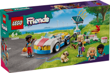 Elbil og ladestasjon - Lego fra Outland