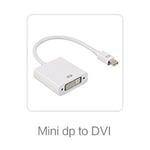 Mini dp vers DVI - la norme - Adaptateur Mini Displayport vers HDMI/DVI/VGA, 3 en 1, 1080P, câble pour PC, Apple, MacBook, projecteur, Samart TV, Thunderbolt