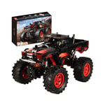 MOULD KING 18008 Flame Monster Truck Remote Control Car 889pcs