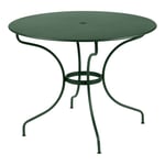 Fermob - Opera+ Table 96 cm Cedar Green 02 - Matbord utomhus