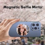 1 st. Magnetisk Mobiltelefon Bakre Selfie Spegel Levereras med Förvaringslåda + Magnetisk Ring + Rengöringsduk