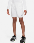 NIKE DriFIT Shorts White Boys Jr (Storlek: XS)