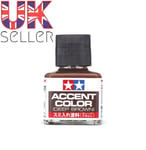 TAMIYA #87210 - 40ml FIGURE ACCENT COLOR DEEP BROWN (RED BROWN)