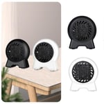Electric Heater Portable Desktop Office Winter Warmer Fan Air He D Black Beauty Rule