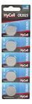 HyCell Piles bouton Lithium CR2025 3V 145 mAh (lot de 5) – Piles plates standard résistantes et à longue durée de vie – Piles boutons pour porte-clé, télécommande, appareil médical, etc.