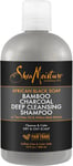 SHEA MOISTURE African Black Soap Bamboo Charcoal Deep Cleansing Shampoo,384 Ml (
