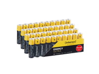 Intenso 7501520 - Energy Ultra Alkaline Batterie Aa Mignon 40Er-Pack - Batterie, Engångsbatteri, Aa, Alkalisk, 1,5 V, 40 Styck, 2600 Mah