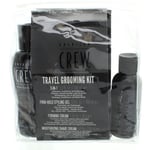 American Crew Body Wash Shampoo Shaving Cream Styling Gel Men's Grooming Kit
