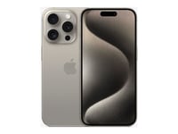 Apple | iPhone 15 Pro | Natural Titanium | 6.1 " | Super Retina XDR display with ProMotion | 2556 x 1179 pixels | Apple | A17 Pro | Internal RAM 8 GB