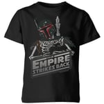 Star Wars Boba Fett Skeleton Kids' T-Shirt - Black - 5-6 Years