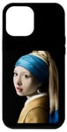 Coque pour iPhone 13 Pro Max The Girl with a pearl earring La Jeune Fille à la perle