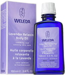 Weleda Lavender Body Oil 100ml-6 Pack