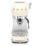 Smeg Espresso Coffee Machine Cream