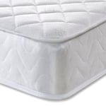 Extreme Comfort Cooltouch Plus Ortho Essentials Hybrid Coil & Memory Foam Pinna-Coil Bonnell Innerspring Maximum Value Mattress Plush Feel, 18cms Deep, 2ft6 Small Single