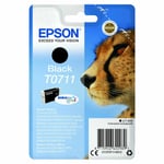 Epson Singlepack Black T0711 DURABrite Ultra Ink - Black (C13T07114012)