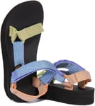 Teva Midform Univ Women Strappy Platform In Sandal In Multi Colour Size UK 3 - 8