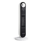 Portable Ceramic Electric Heater Low Energy, Tower Fan, Ultra Quiet - Nuovva