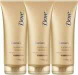 Dove Derma Spa Summer Revived Fair to Medium Skin Body Lotion 200Ml (PACK of 3)