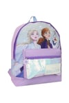 Frozen Anna Elsa and Olaf Backpack With Sequins