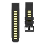 Twin Sport Armband Garmin Fenix 5X - Svart/gul