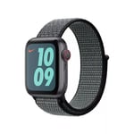 Apple Watch Nike Sportloop 40mm - Indigo/Lime armband