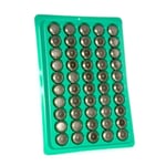 50/100st AG13 LR44 A76 357 357A LR1154 SR1154 SR44 1,55V Alkaliskt batteri För Watch Miniräknare Bilnyckel Fjärrklocka 50 pieces