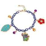 Disney Lilo and Stitch Multicoloured Enamel Costume Charm Bracelet BH00293YRML-65